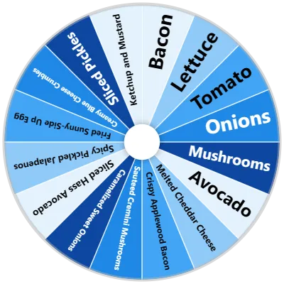Burger Topping Spinner