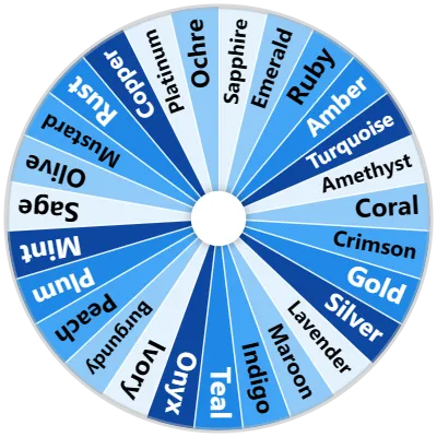 Color Name Spinner