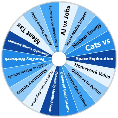 Debate Topic Spinner