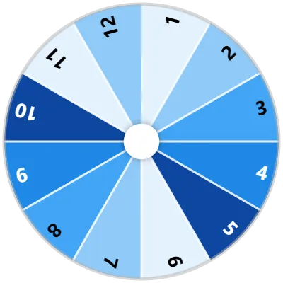 D12 (12-Sided Die) Wheel