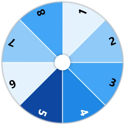 D8 (8-Sided Die) Wheel