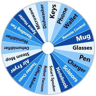 Household Item Spinner