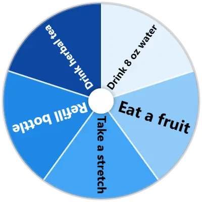 Hydration Reminder Spinner