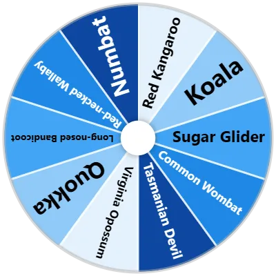 Marsupial Mammals Spinner