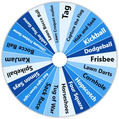 Outdoor Game Spinner