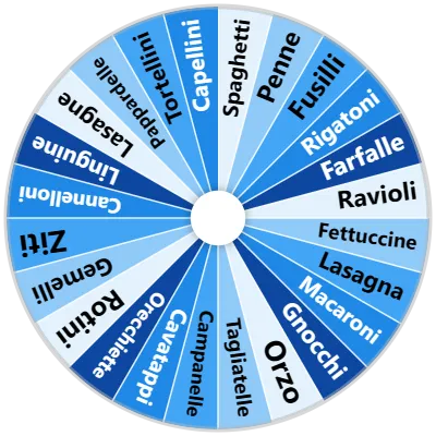 Pasta Shape Spinner