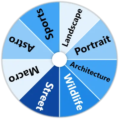Photography Subject Spinner