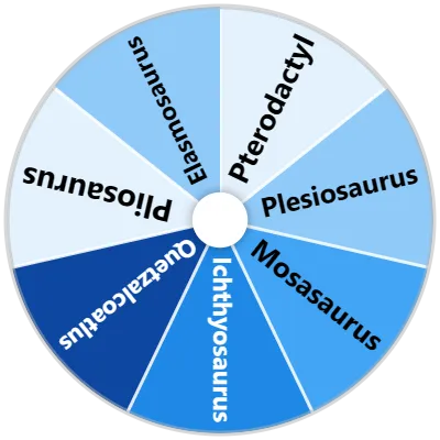 Prehistoric Reptiles Spinner