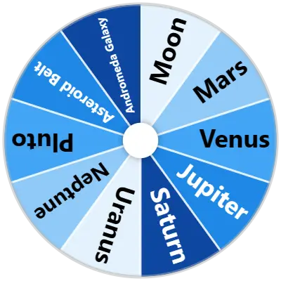 Space Destination Spinner