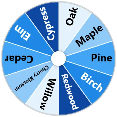 Tree Species Spinner