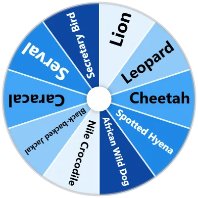 African Savannah Predators Spinner
