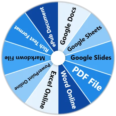 Cloud Document Spinner