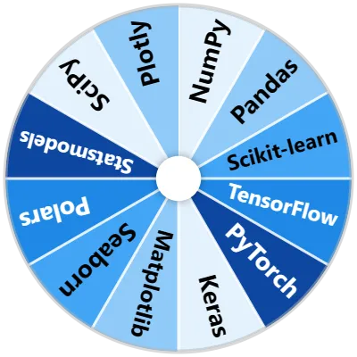 Data Science Libraries Spinner
