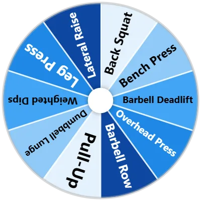 Gym Exercises Spinner