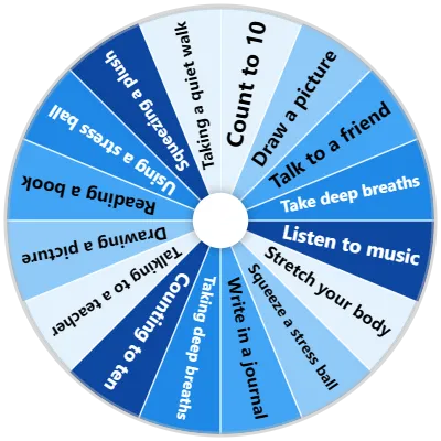 Feelings Regulation Spinner
