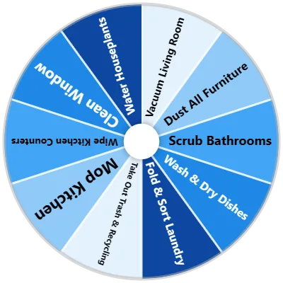 Household Chores Spinner