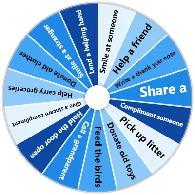 Kindness Spinner