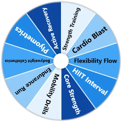 Workout Type Spinner