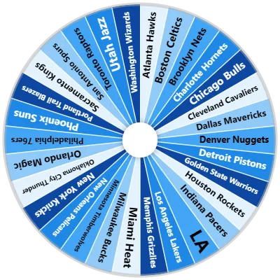 NBA Team Spinner