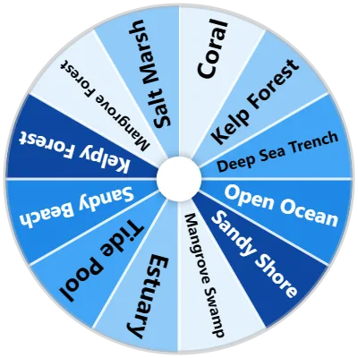 Ocean Habitats Spinner