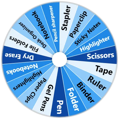 Office Supply Spinner