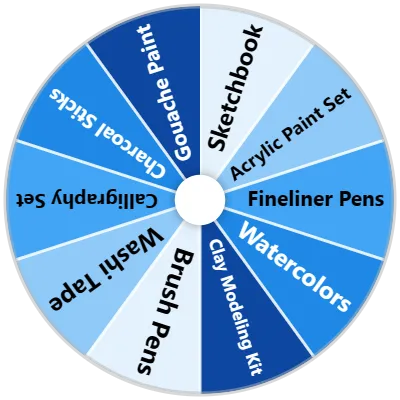 Creative Art Tools Spinner