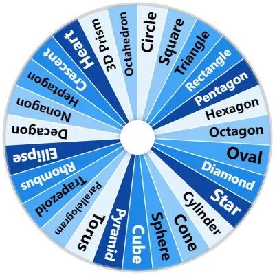Geometric Shape Spinner