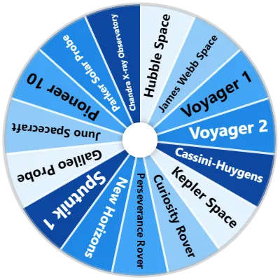 Space Telescopes & Probes Spinner
