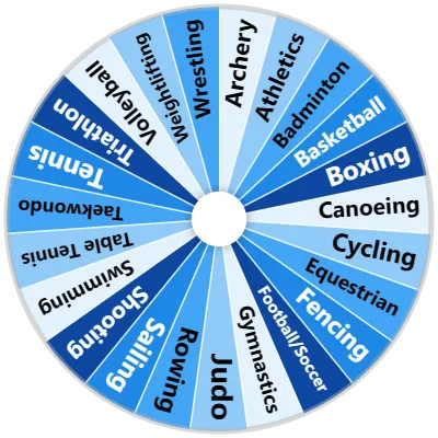 Summer Olympic Sports Spinner