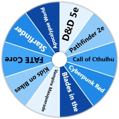 Tabletop RPG Spinner